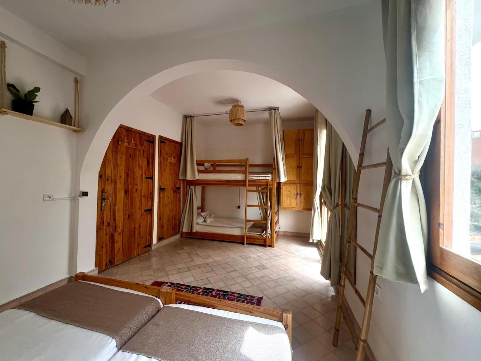 Hostel Maktub Surf House Tamraght Zimmer foto